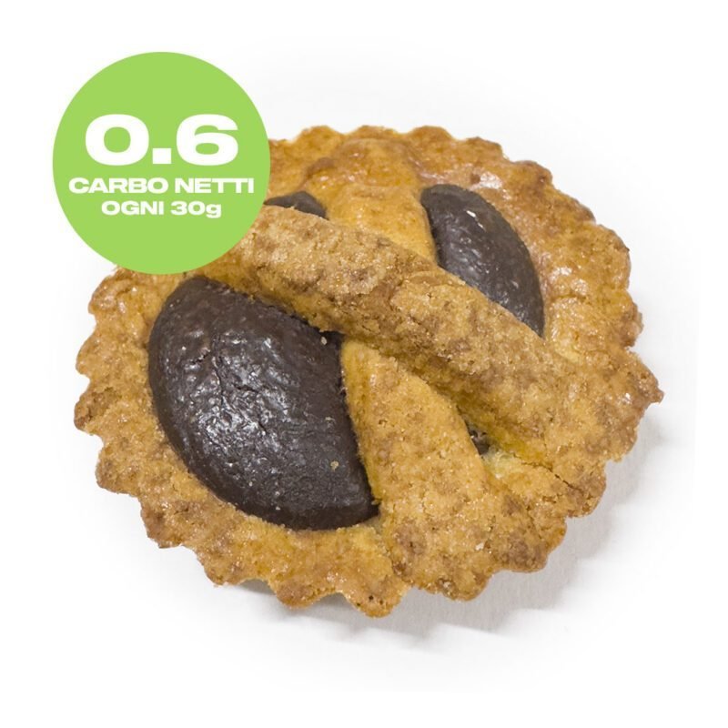 KETOCROSTATINA Mini Crostatina Low Carb con Crema di Cioccolato