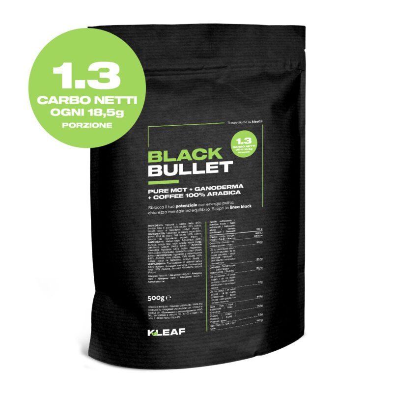 BLACK BULLET Pure MCT + Ganoderma + Coffee 100% Arabica